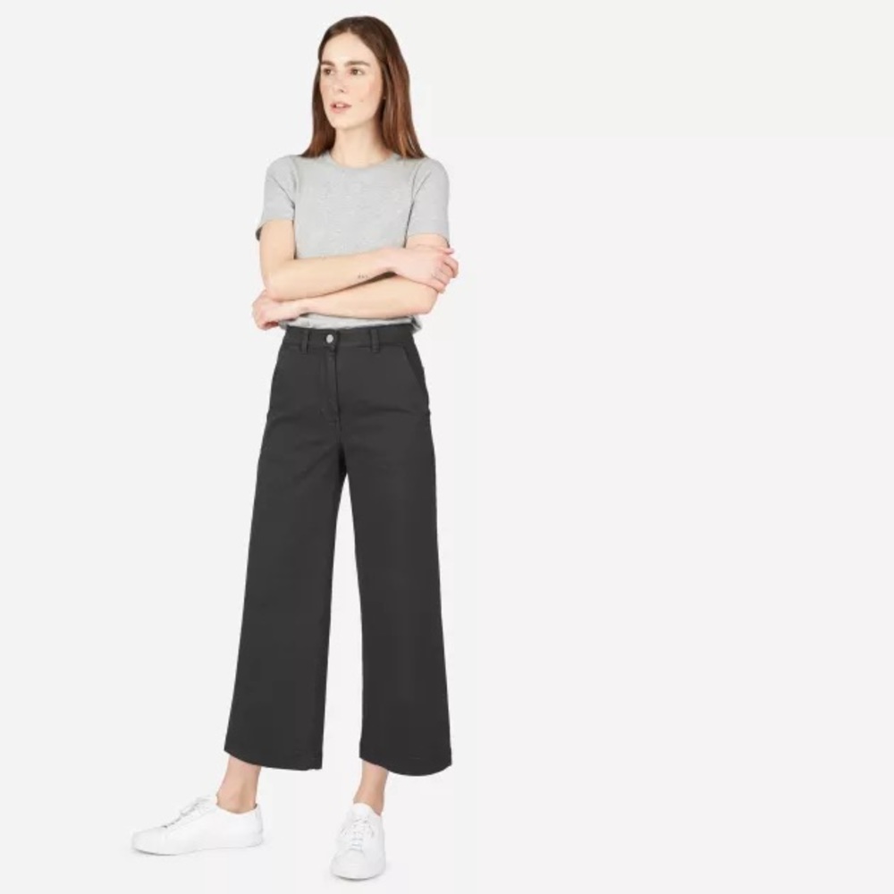 The Wide Leg Crop Pant from Everlane